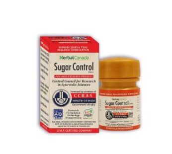 Herbal Canada Sugar Control Ayurvedic 60 Tablets Pack of 2 (Pack of 2)