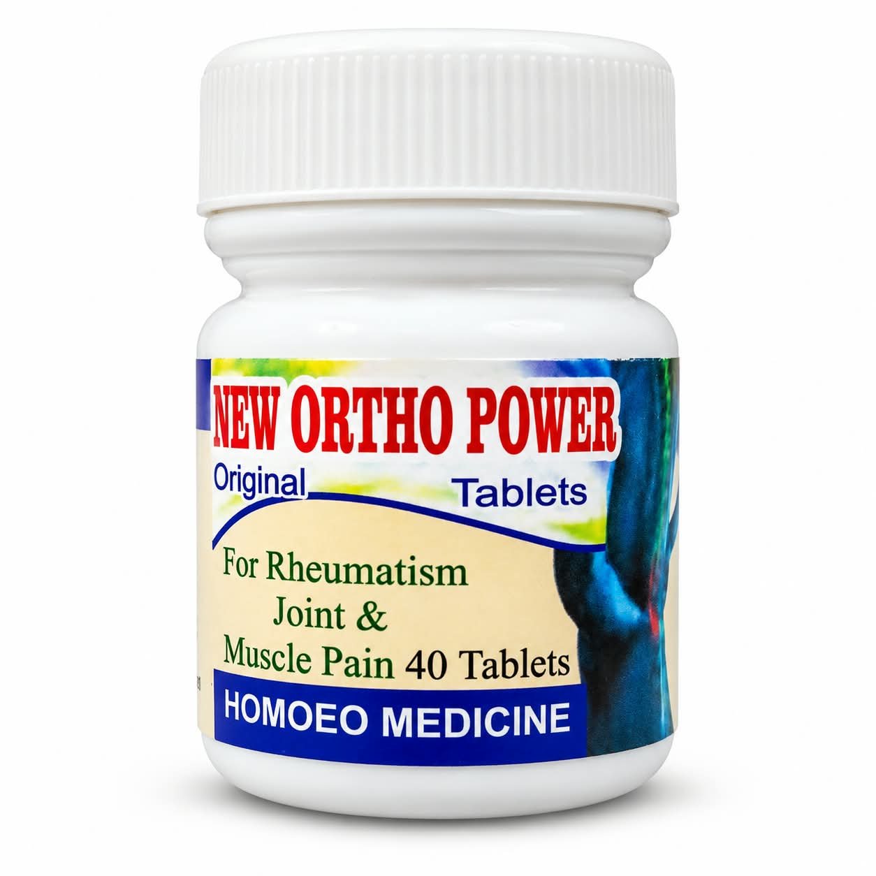 New Ortho Power Tablet (1 Bottle of 40 Tablet)